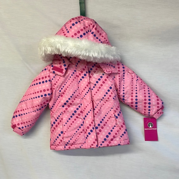 Weatherproof Other - Weatherproof Girls Hooded Coat Size 2T Fuchsia